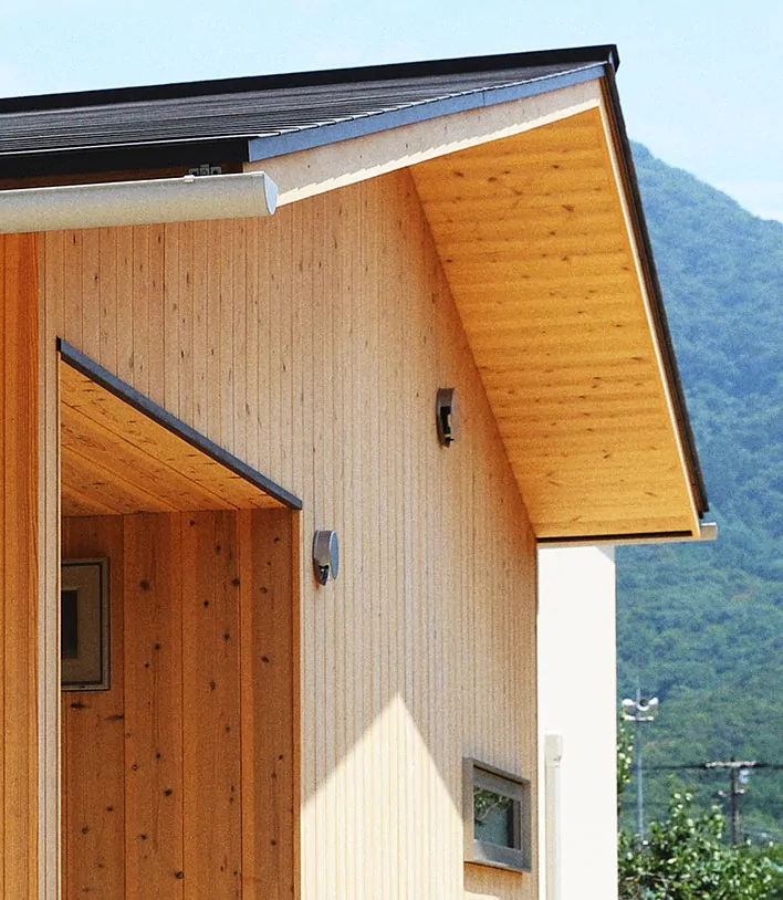 山口の気候風土に合わせた村上組の住宅外観