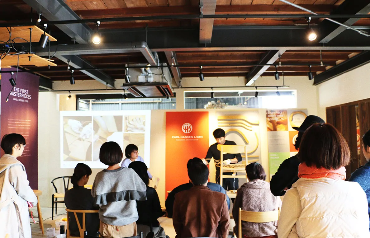 TRUSS FACTORYで開催する展示会・ワークショップの様子